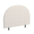 Milano Decor Ariana Curved Boucle Bedhead Headboard Upholstered Cushioned