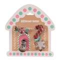 Bread and Butter Cookie Cutter - House  Snowman  Snowflake  Candy Cane - 4 Pk