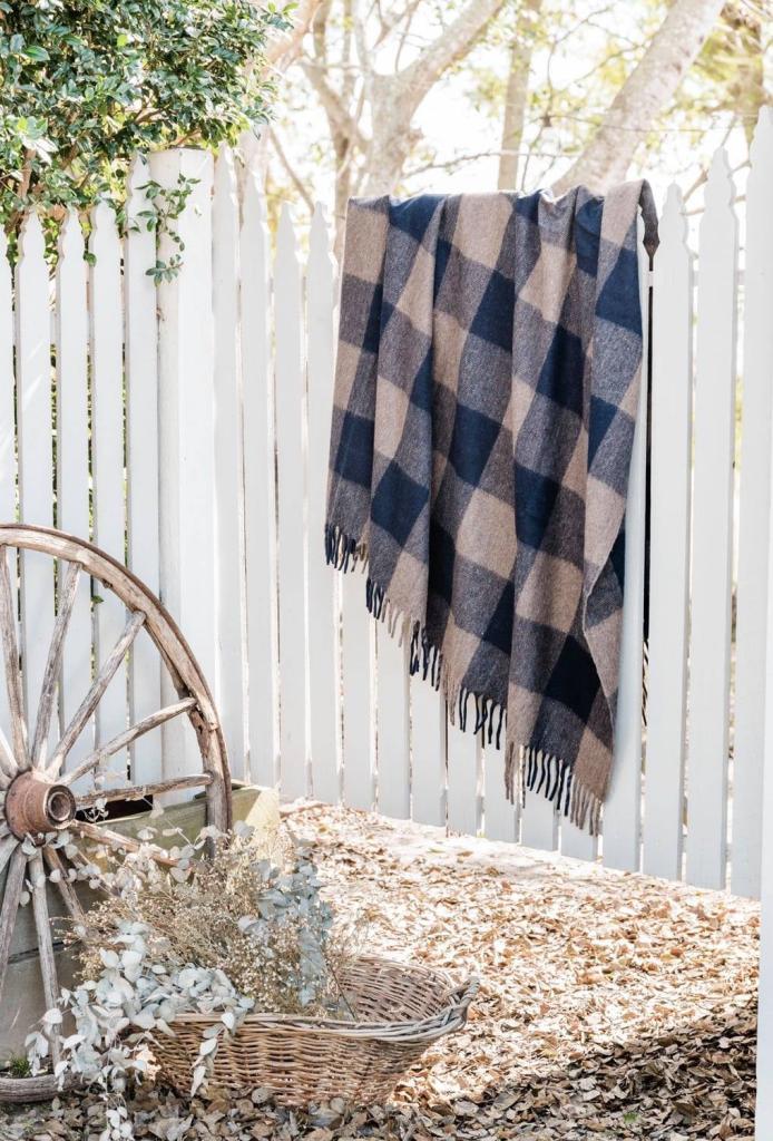 Antipodean Collection - Recycled Wool Picnic Check Blankets - Bellfield