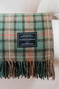 Heritage Collection - Recycled Wool Scottish Tartan Blankets - Hunter