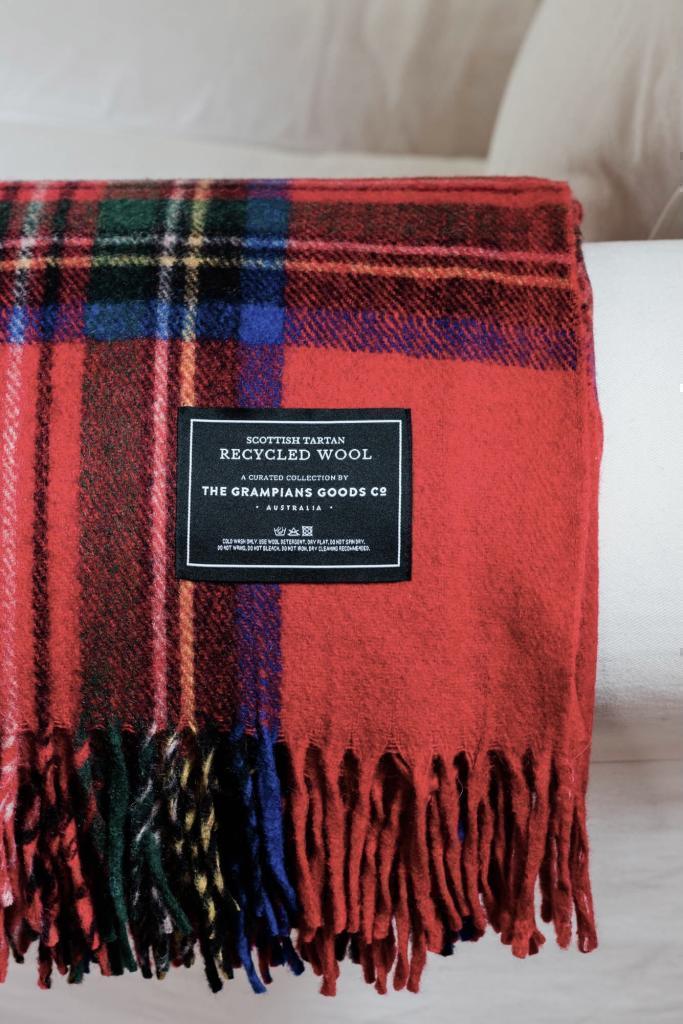 Heritage Collection - Recycled Wool Scottish Tartan Blankets - Traditional