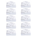 Royal Comfort 2000 Thread Count Original Bamboo Blend White Sheet Set 10 Pack