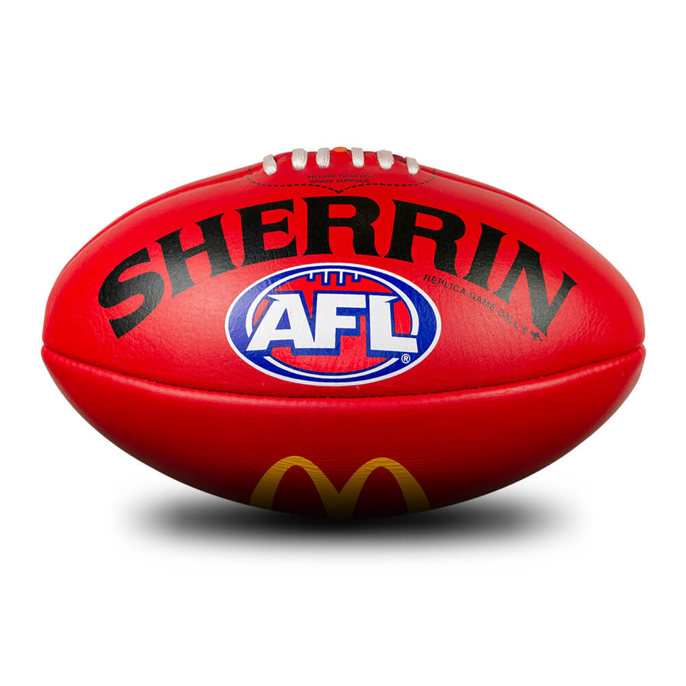 AFL Replica Game Ball - Red