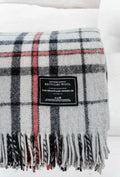 Heritage Collection - Recycled Wool Scottish Tartan Blankets - Grey