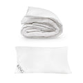 250GSM Bamboo Blend Quilt With 1100GSM Size Hotel Pillow Bedding Set